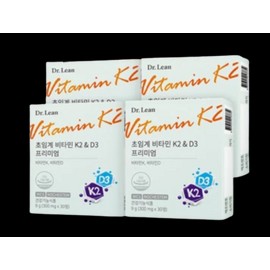 Dr. Lin [Doctor Lin] Supercritical Vitamin K2+D3 Premium 4 Boxes / [닥터린] 초임계 비타민K2+D3 프리미엄 4박스