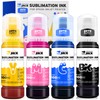 Printers Jack 4x100ml Sublimation Ink Auto Refill for Epson EcoTank