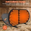 Tepoal Large Chicken Coop Heater for Winter, 220 Watts Foldable