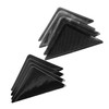 All in HERE 8PCS Rug Carpet MAT Grippers RUGGIES Non