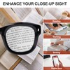 OuShiun 2 Pack Oversized Reading Glasses for Women Men Fashion