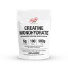 Hearthy Foods Creatine Monohydrate Micronized Powder | 500g, 100 Servings