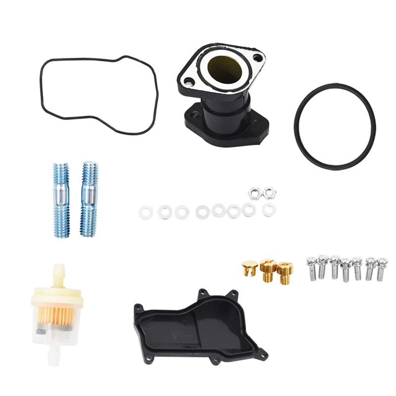 Carburetor Carb with Intake Boot Replacement for Yamaha Big Bear