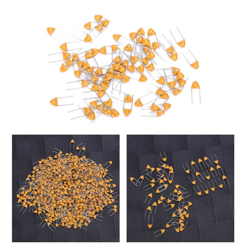 1000Pcs Monolithic Capacitor InLine Ceramic 100PF 5.08mm Lead Pitch DC50V