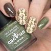 Whats Up Nails - Cactus Vinyl Stencils for Nail Art