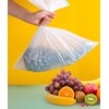 100pcs Small Tear-Free Drawstring Trash Bags 1.1 Mil Thick 4