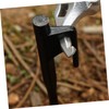 BIUDECO Strong Cast Iron Tent Nails 2pcs Camping Stakes for