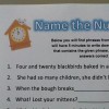 Unbranded 20 Sheets Nursery Rhyme Baby Shower Game + Answers