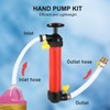 RV Antifreeze Hand Pump Kit, Multi-Use Siphon Pump Kit with