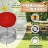 Werncy 3 Hummingbird Window Feeders, Outdoor Small Hummingbird Feeder with