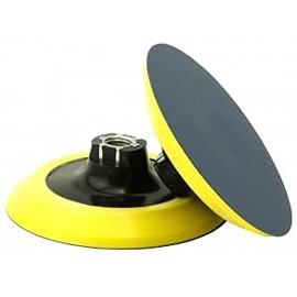 Starcke Premium 5 Inch Sander Backup Pad (1 Pack - 5/8-11 Thread Tapered Edge, PSA - Tapered Profile)