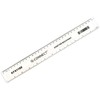 Q-Connect 300mm Ruler Shatterproof - Clear
