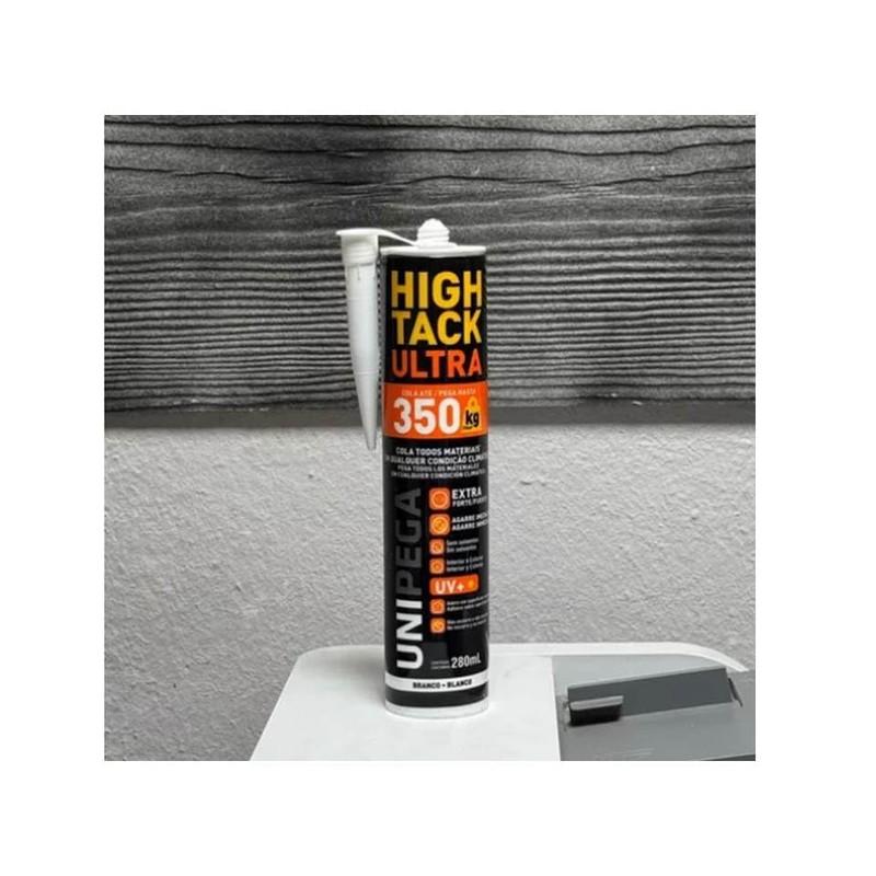 Silicon Unipega High Tack Ultra Multiusos 280ml color Blanco