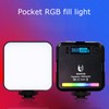 W64 RGB LED Fill Light Multiple Light Effects Modes Pocket