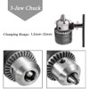 Mesee 1.5-13mm Capacity Quick Change Drill Chuck Adapter Converter 1/2-20UNF