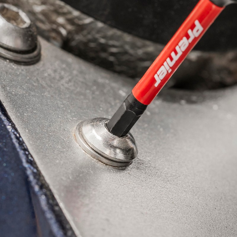 Sealey 3pc 50mm Hex 3mm Impact Power Tool Bit Set