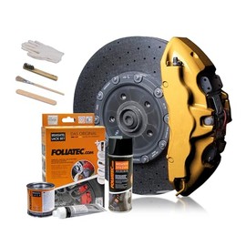 Foliatec 2165 Brake Calliper Paint Set, Gold