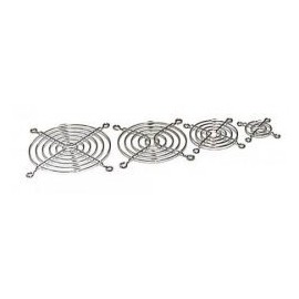InLine® Fan grill metal Chrome-Plated 120 x 120 mm
