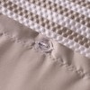 OHS Double Bedding Covers Embossed Stripe, Soft Warm Comfy Fabric