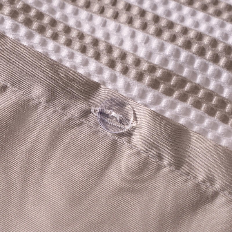 OHS Double Bedding Covers Embossed Stripe, Soft Warm Comfy Fabric