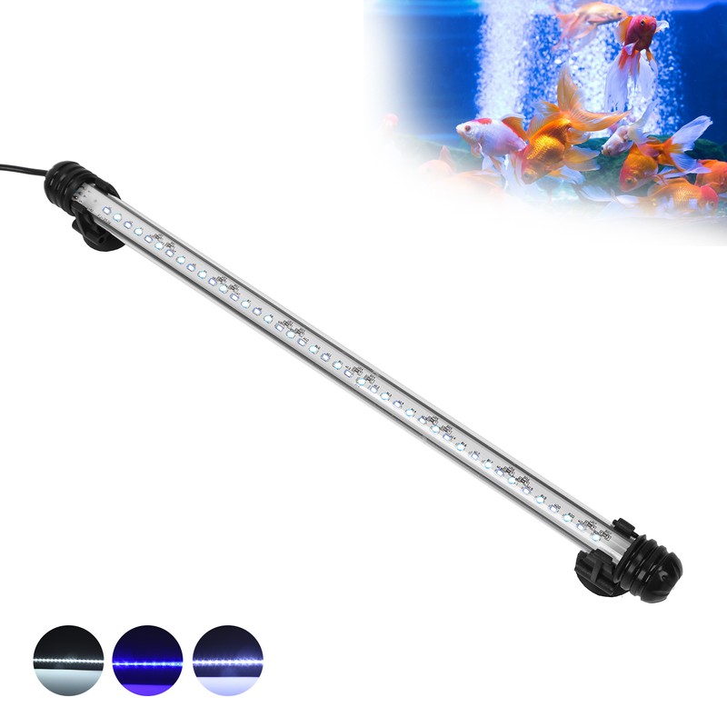 Aquarium Waterproof Dimmable LED Light Fish Tank 3 Light Modes