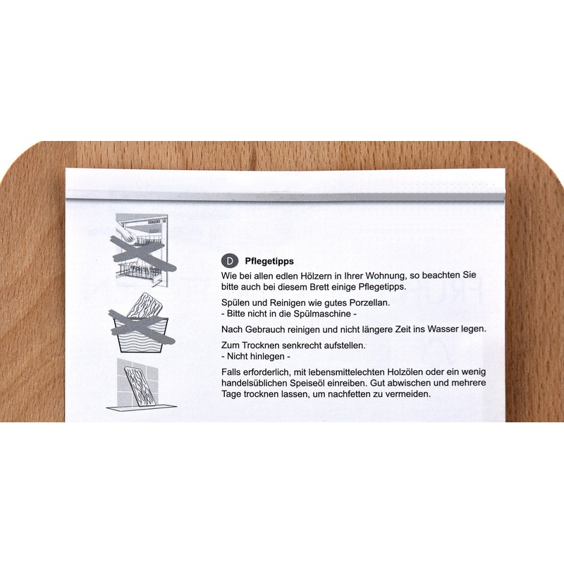 FABRIKSTORES GmbH Wooden Breakfast Board with Engraving "Papa ist der