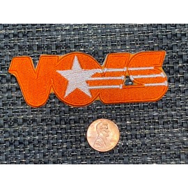 Tennessee Vols volunteers Vintage Embroidered Iron On Patch  3.5” X 1”