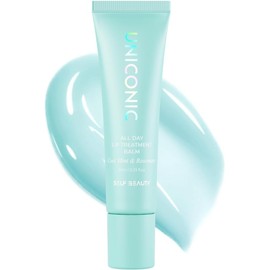 SELFBEAUTY | All Day Lip Treatment Balm | Highly Moisturizing x Smooth Adhesion | Vegan Formula | No Sticky Natural Gloss | Also Works as a Lip Makeup Base | Sensitive Lips OK - Cool Mint Rosemary