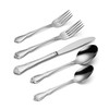 Oneida B552020A True Rose 20 Piece Everyday Flatware Set, Service