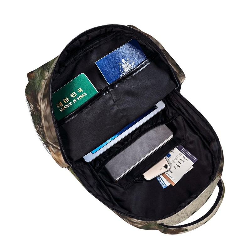 VAIAOH Camo Deer Laptop Backpack, 15.6" Lightweight Hiking Backpack Travel