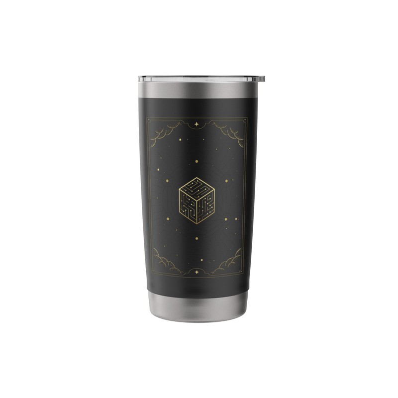 Cube Of Universe Tarot Card Stainless Steel Insulated Tumbler