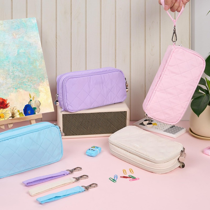 Sooez Large Pencil Case Pouch, Extra Big Pencil Bag with