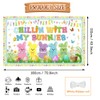 AIBIIN Easter Backdrop Spring Bunny Chillin Banner Happy Easter Party