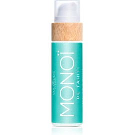 Aceite bronceador orgánico COCOSOLIS MONOI XL con vitamina E – Bronceado rápido y duradero