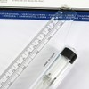 SENRISE Balancing Scale 30cm Multipurpose Drawing Parallel Rolling Ruler Type