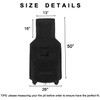 WOMACO Chiminea Cover Waterproof Patio Chiminea Fire Pit Cover Heavy