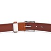 Lacoste LB84560 Men's Cow Leather Business Belt, Braun