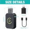 Mineup CarPlay Wireless Adapter, 2-in-1 Wireless Android Car & Carplay
