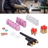 TIG Welding Torch Accessories Glass Cups Gas Lens Chuck Alumina