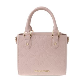 Maison de Fleur Apparel Monogram Mini Shoulder Bag, Pink