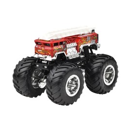 Hot Wheels JGR04 Monster Truck 1:64 Five Alarm Vehicle Toy Mini Car 3 Years Old Red