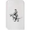 Azeeda 'Boy Riding Dinosaur' Plastic Ice Scraper (IC00038664)