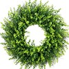 26” Boxwood Wreaths for Front Door Summer Wreaths for Front