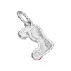 jewellerybox Sterling Silver Christmas Stocking & Candy Cane Charm