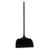 Rubbermaid Commercial Products Dustpan with Long Handle Plastic Black Compatible