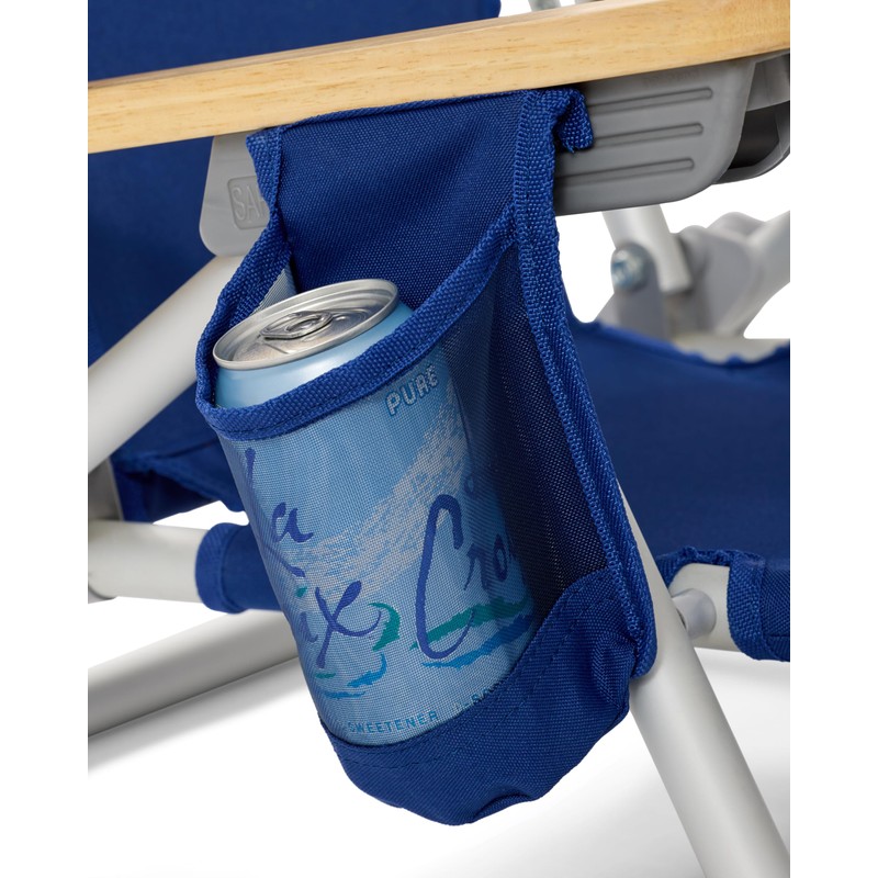 Tommy Bahama Kid's 5-Position Lay Flat Backpack Folding Beach Chair,