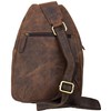 MDM Backpack Shoulder Bag Men's Leather Sling Bag Made of