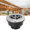 RV Air Outlet Vent Roof Round Air Conditioner Ventilation Deflector