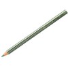 Faber-Castell Jumbo Grip Colouring Pencils Green Metallic