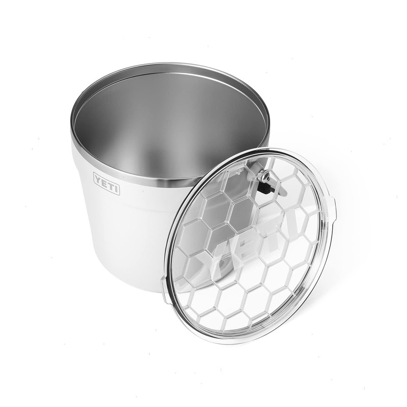 YETI Rambler Beverage Bucket, Double-Wall Vacuum Insulated Ice Bucket with